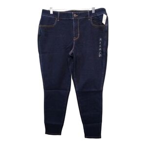 MAURICES Jegging Skinny Vintage Midrise Dark Wash XL Regular‎